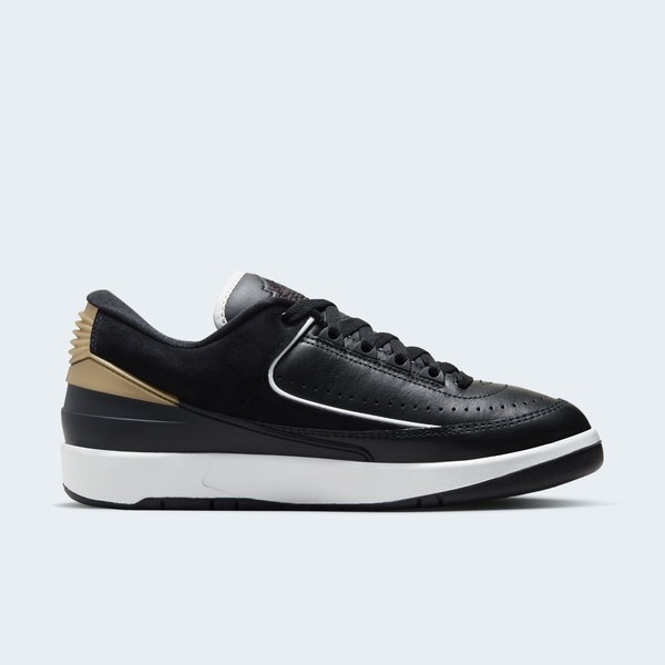 Jordan 2 black and on sale gold